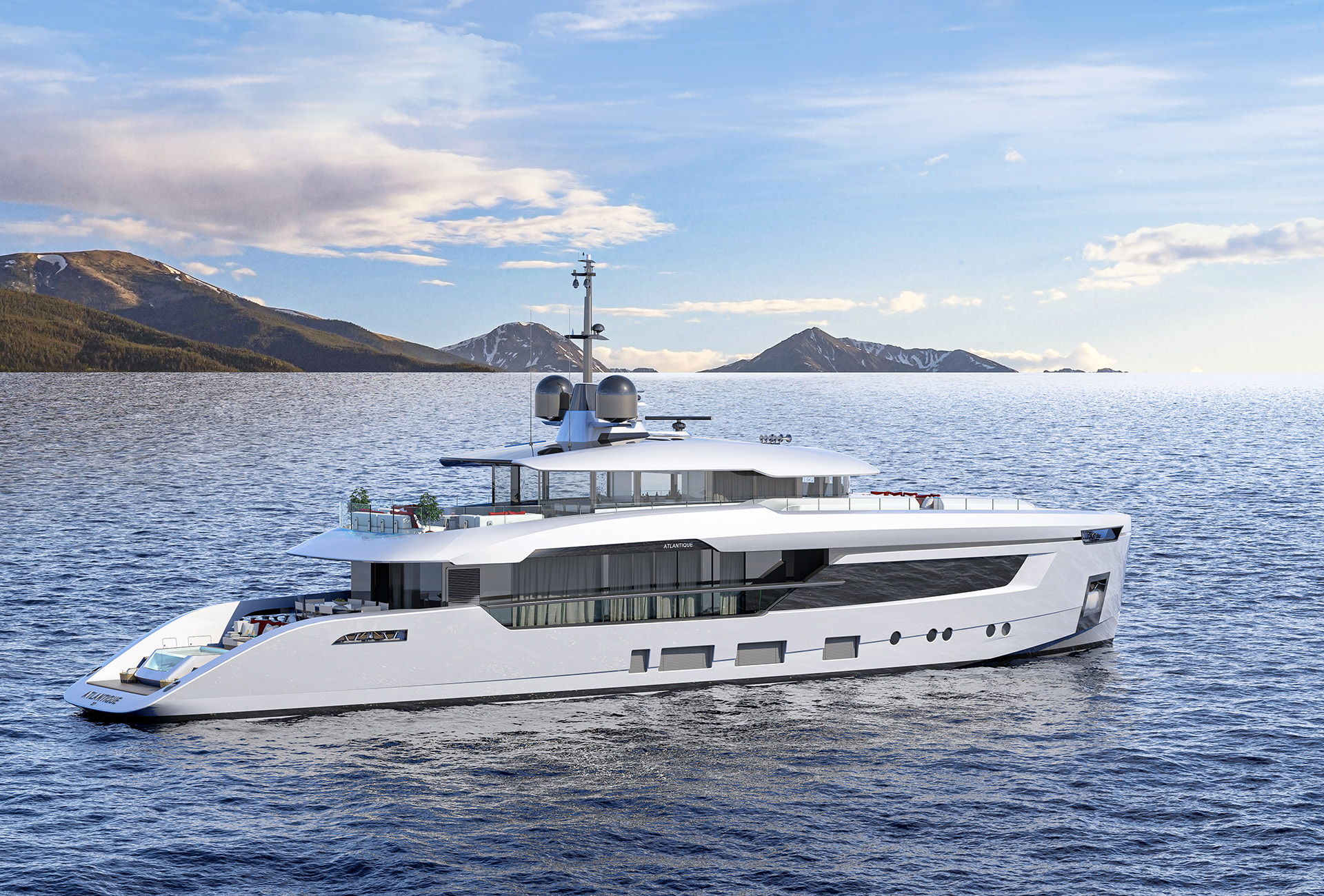 Columbus Yachts строит вторую суперъяхту Atlantique 37